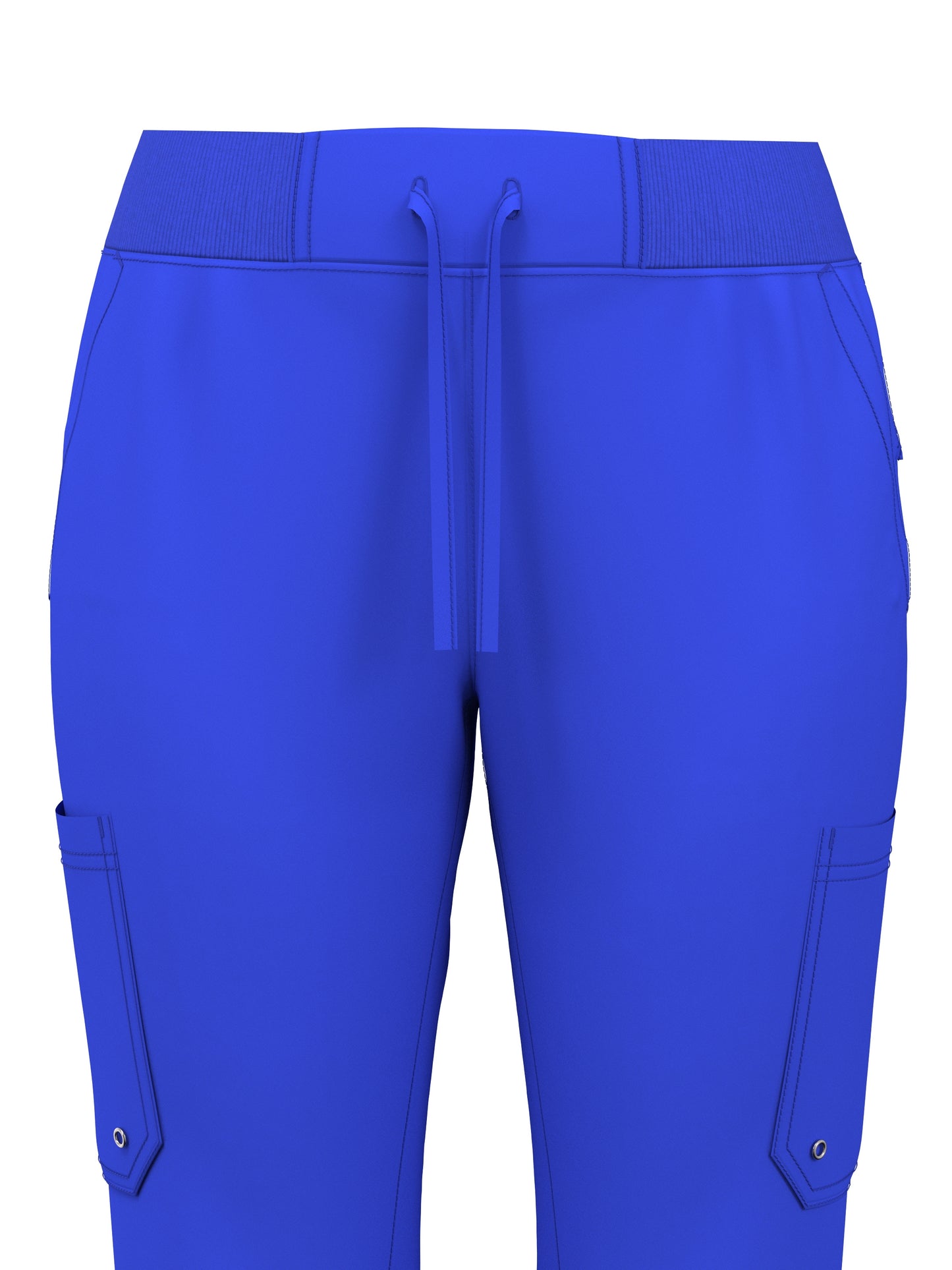 Scrub Pants for Women Jogger Pants with 5 Pockets Rib Waistaband Light Ultra Soft 4 Way Stretch 423