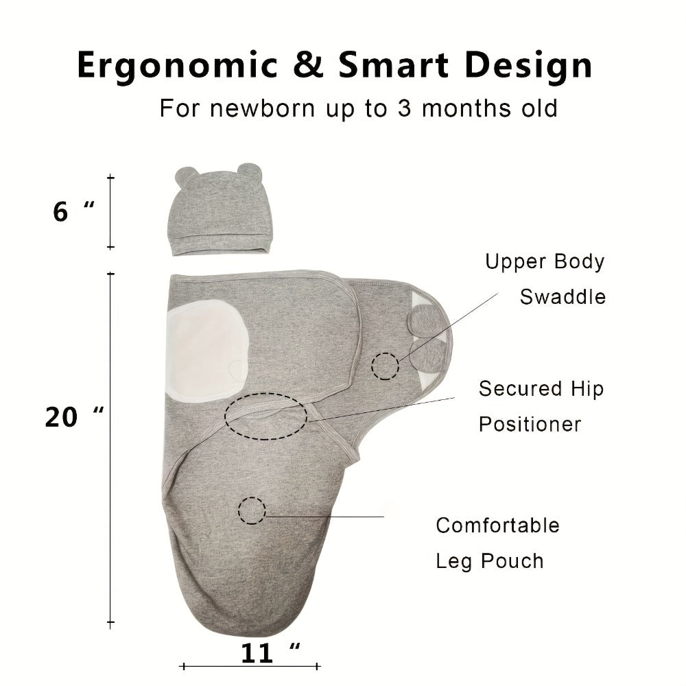 Baby Swaddle Sack - 3-pack Sacks Ergonomic Swaddles 5845