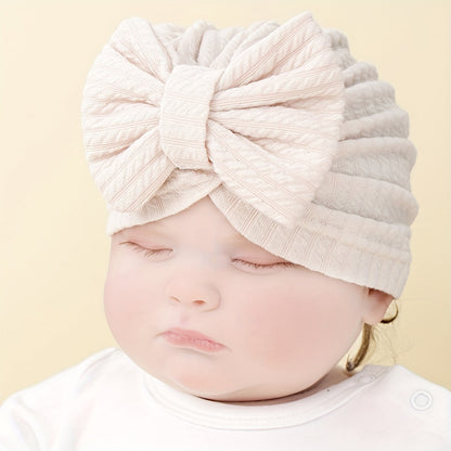4pcs Pit Strip Flower Type Baby Caps