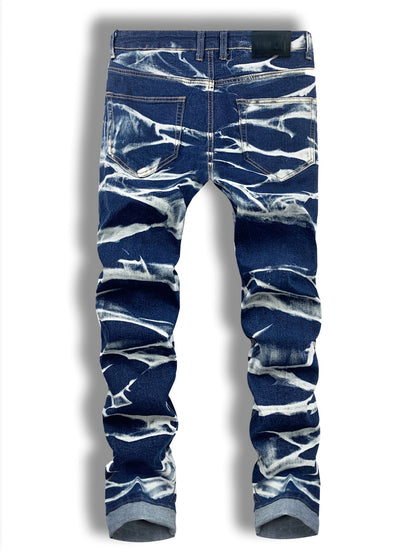 2-Pair Men's Slim Jeans, Stretch Comfort Fit, Vintage And Washed Denim Styles, Must-Have