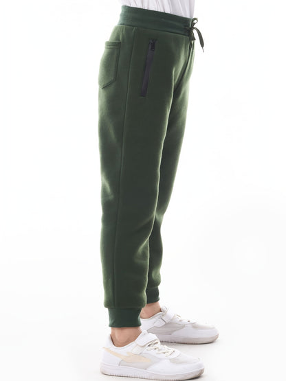 3Pk Boys Sweatpants Athletic Workout Kids Clothes Boys Joggers Pants with Zipper Pocket And Drawstring Size 4-20, Perfect for Outdoor