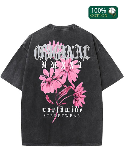 3pcs Set, Including Printed T-shirt, MenSummer Casual Short-sleeved T-shirt