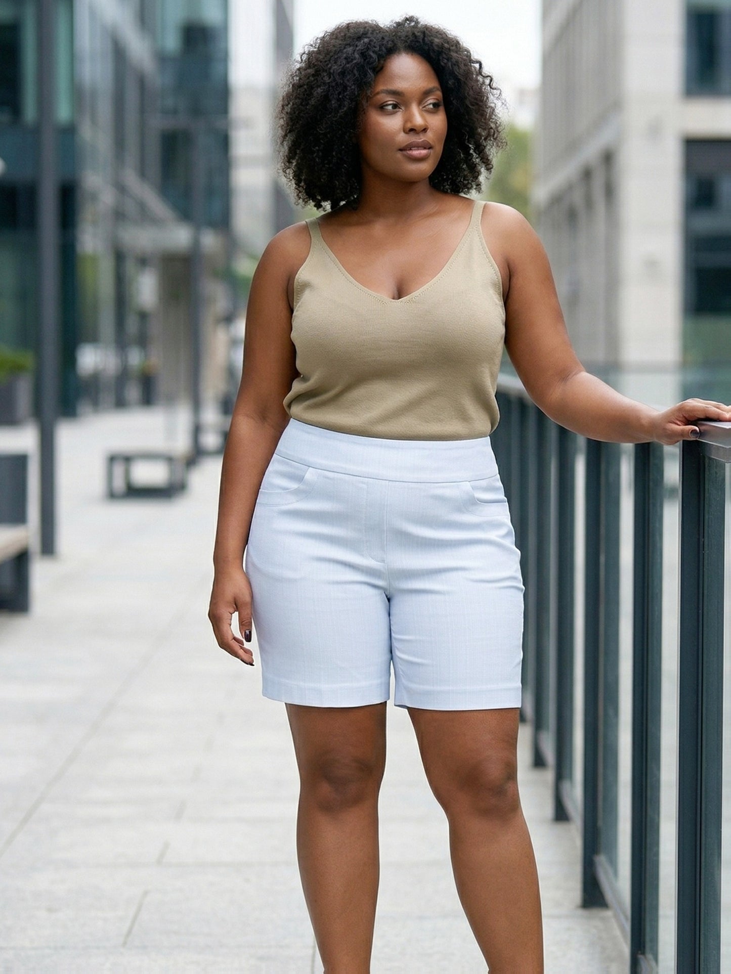 Plus Size - Plus Size - Women'S Plus Size High Waist Shorts