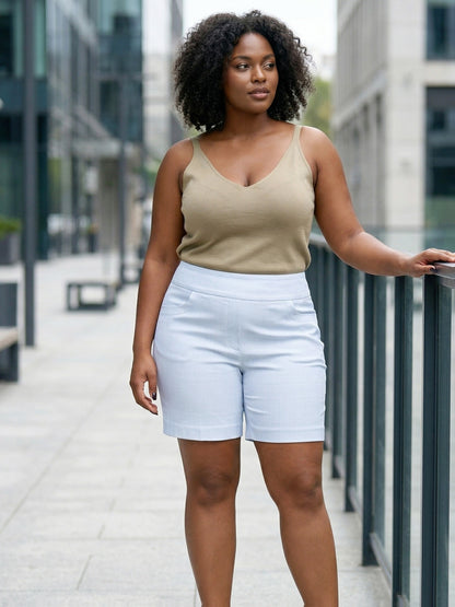 Plus Size - Plus Size - Women'S Plus Size High Waist Shorts