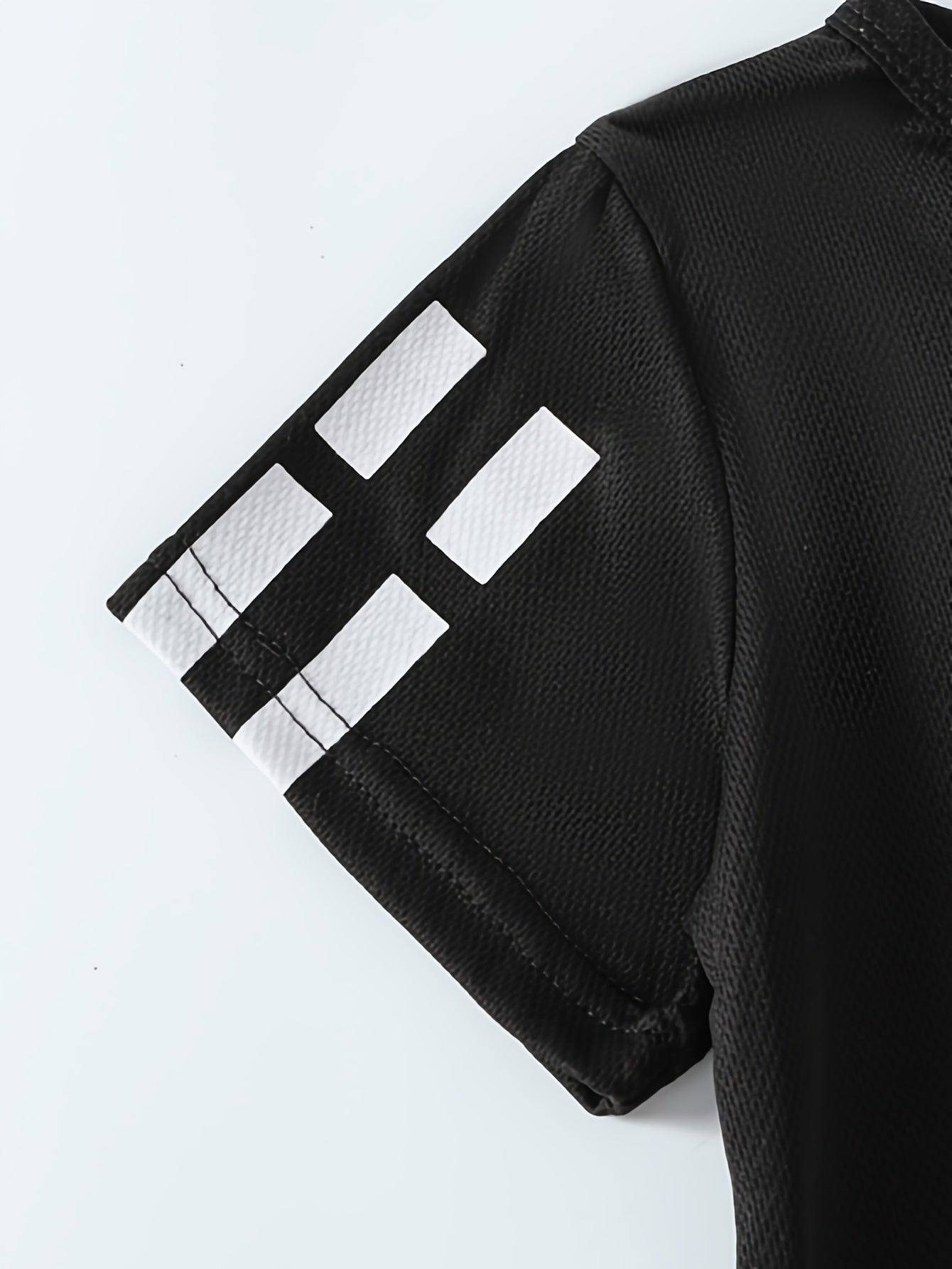 8 Pack Boys Summer Short Sleeve T Shirts Breathable Mesh Knit Fabric Crew Neck - product view 6