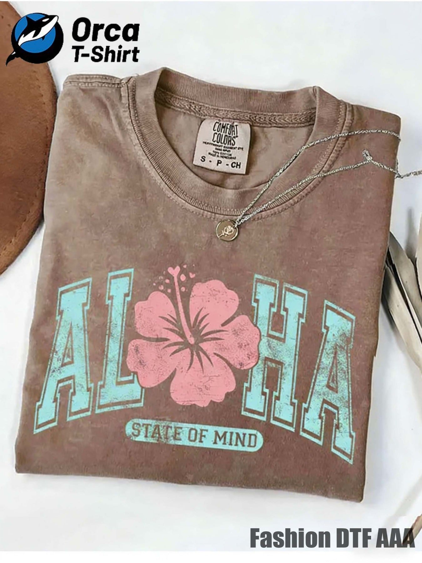 Mentally Printed T-shirt, 100% Pure Retro Fashion Brand T-shirt, Men's T-shirt, Summer T-shirt, Beach Essential, Holiday Gift, Perfect Gift