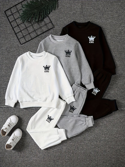 Randomly Shipped 4pcs Of Versatile Autumn winter Boys Clothing for Ages 3 14 - product view 8