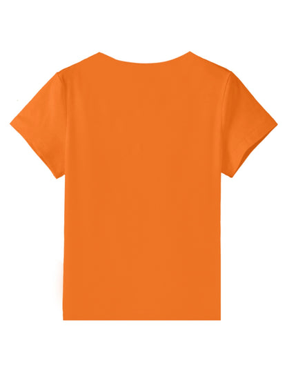 Women'S Elegant Vneck Short-Sleeved T-Shirt | Featuring Flag Print, Soft Stretchy Fabric, Machine Washable, Ideal For Spring/Summer Casual Wear