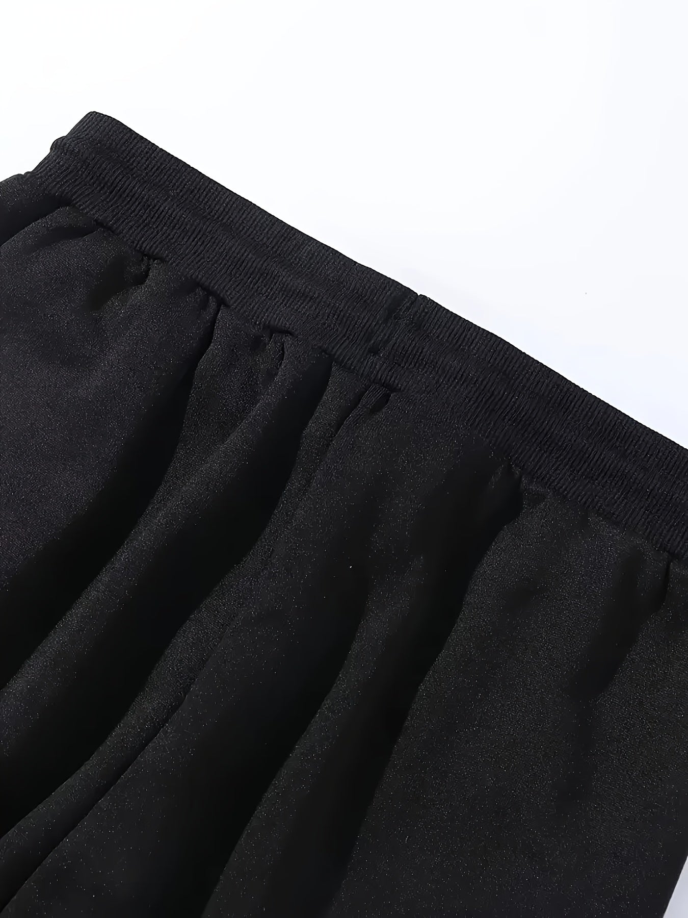 3pcs Men's Heavy-Duty -Lined Sweatpants Set Full-Length Gym Pants with Elastic Drawstring Waist And Side Pockets Breathable And Moisture-Wicking Fabric - Fall And Winter Casual Joggers Suitable for Fitness, Daily Use, And Leisure - Available