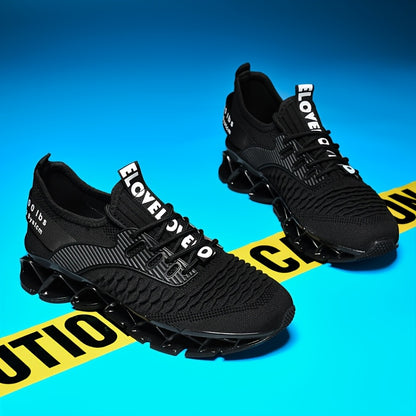 High Quality Men's Blade-shaped Sole Comfortable for Standing for A Long Time Running Shoes; Trendy Multi-functional Sports Casual Men's Fashion Shoes