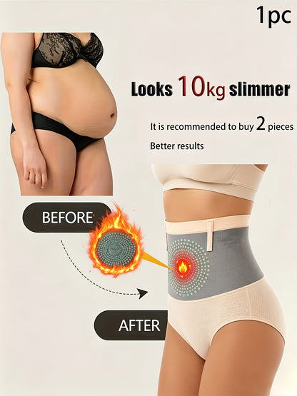 Women'S High Waist Body Shaping Panties - Push Up Buttocks, Tummy Control, Breathable Underwear With Floral & Geometric Design, Posture Correction Wear, Posture Correction Underwear | Floral Pattern Underwear Construction