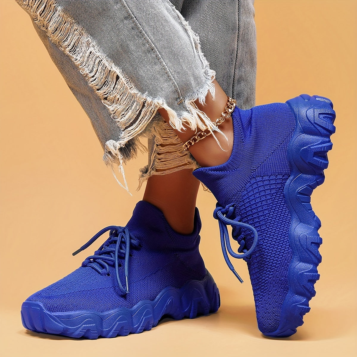Christmas Gift Ladies Running Shoes, Outdoor Sports Shoes, Elastic Socks, Soft-soled Shoes, Breathable Women'S Shoes Suitable Gift For Mom Or Girlfriend.