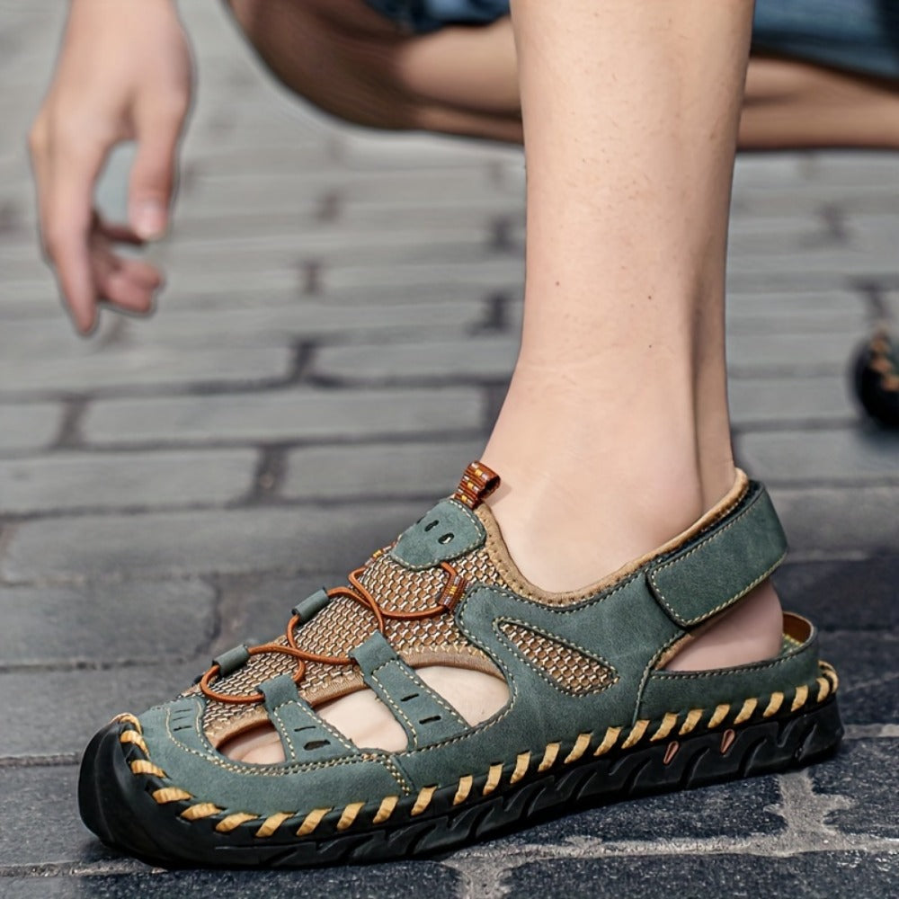 Men's Sandals - Breathable Mesh Non-Slip Sole for Beach & Water 036133