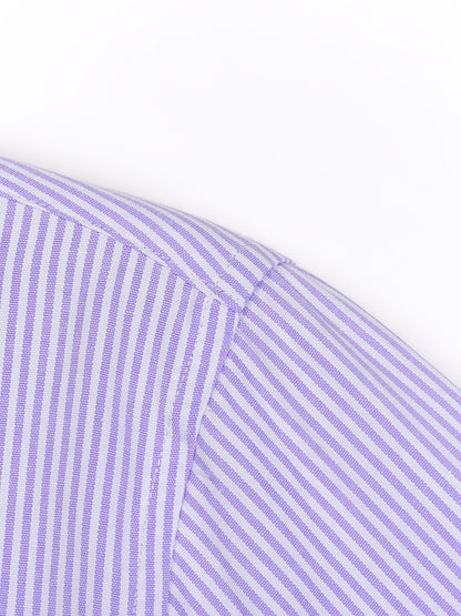 Men'S Long Sleeve Shirt with Classic Stripes, Ideal for Business Formal Events, Perfect Gift for Him