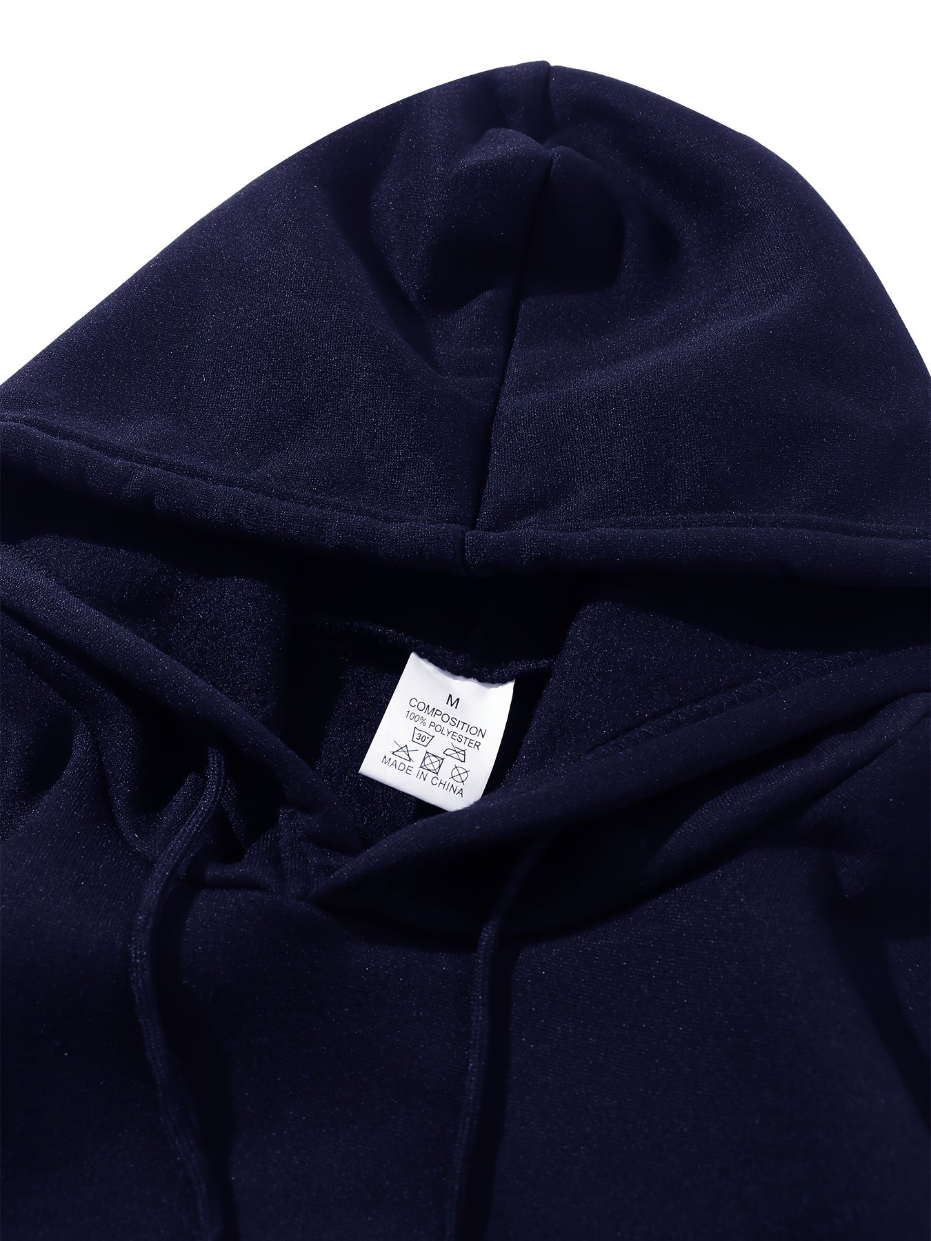 3pcs Men's Thick Hooded Sweatshirts in Solid Color - Casual & Sporty Pullover Hoodies, Long Sleeve, Loose Fit, Machine Washable for Fall & Winter