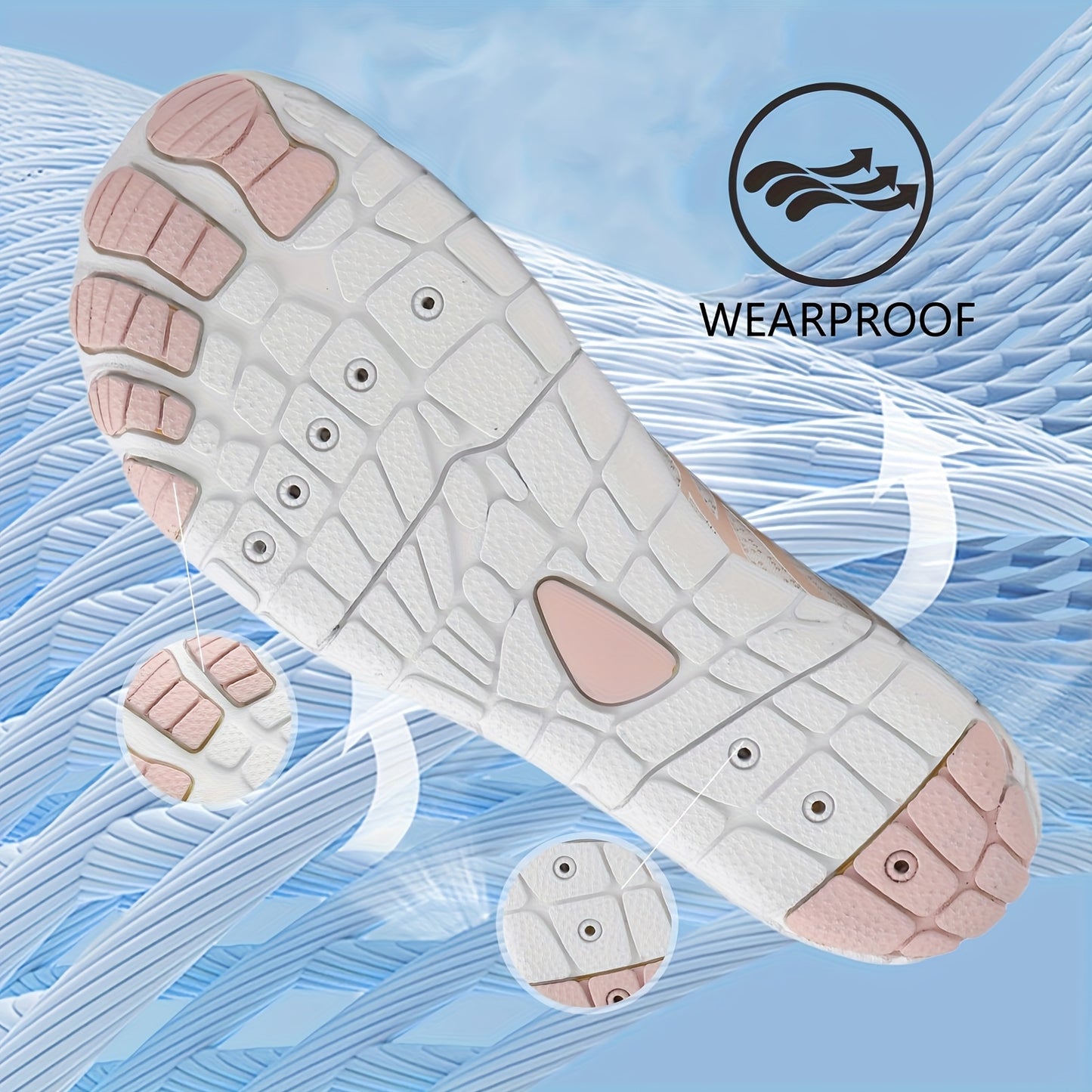 Outdoor Barefoot Shoes for Women Trail Running Breathable & Wide Toe Barefoot Footwear Sneakers, Women Shoes, White Shoes