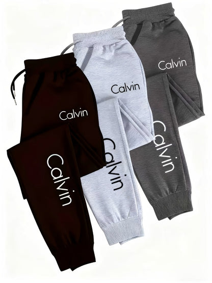 Men's Jogger Pants - Drawstring Waist
