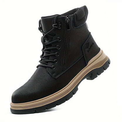 Men's Work & Safety Boots - Steel Toe Protection & Puncture Resistant