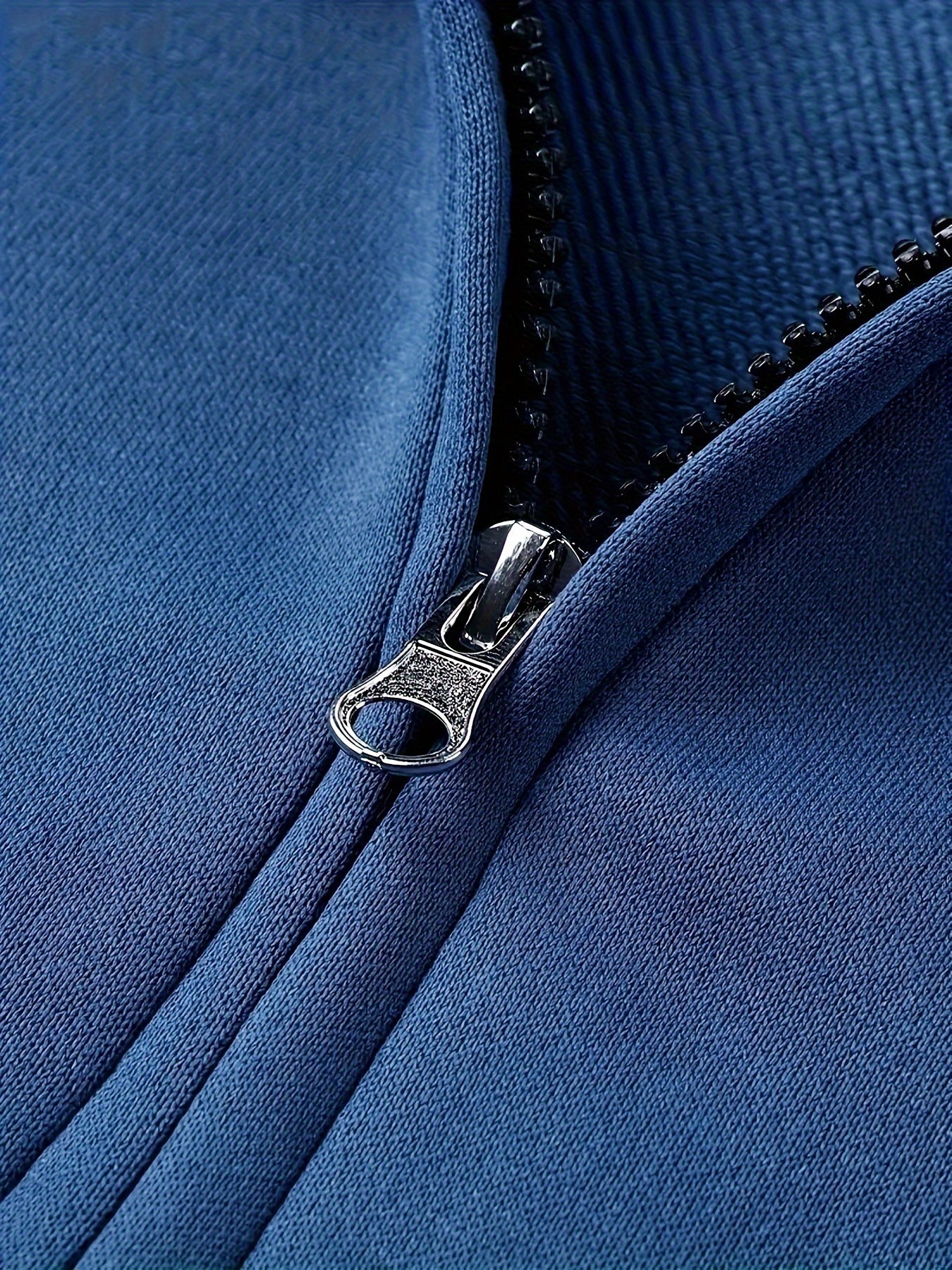 Men's Black Polyester Hoodie - product view 18