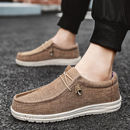 Men's Loafers & Slip-Ons - Breathable Canvas & Slip-On Comfort 612453