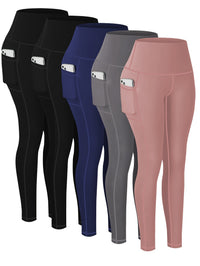 Pink + Gray + Royal Blue + Black + Black