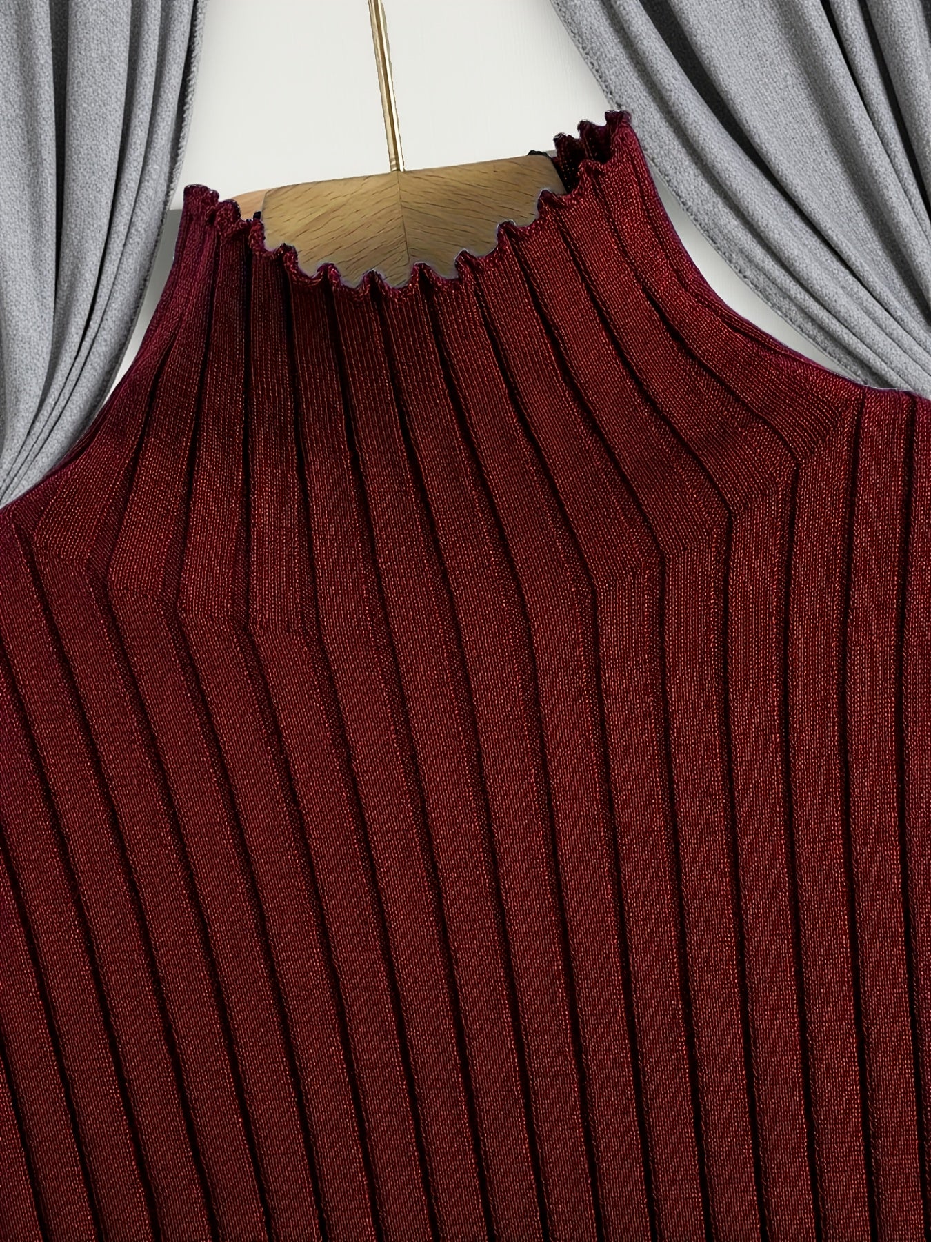 New Autumn And Winter Women'S Loose Set, Including Long Wide-Leg Pants, a Shawl Cardigan, And a High-Neck Vest Sweater, a Fashionable Three-Piece Set