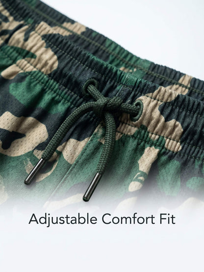 5-Pack Printed Shorts Polyester Shorts - product view 9