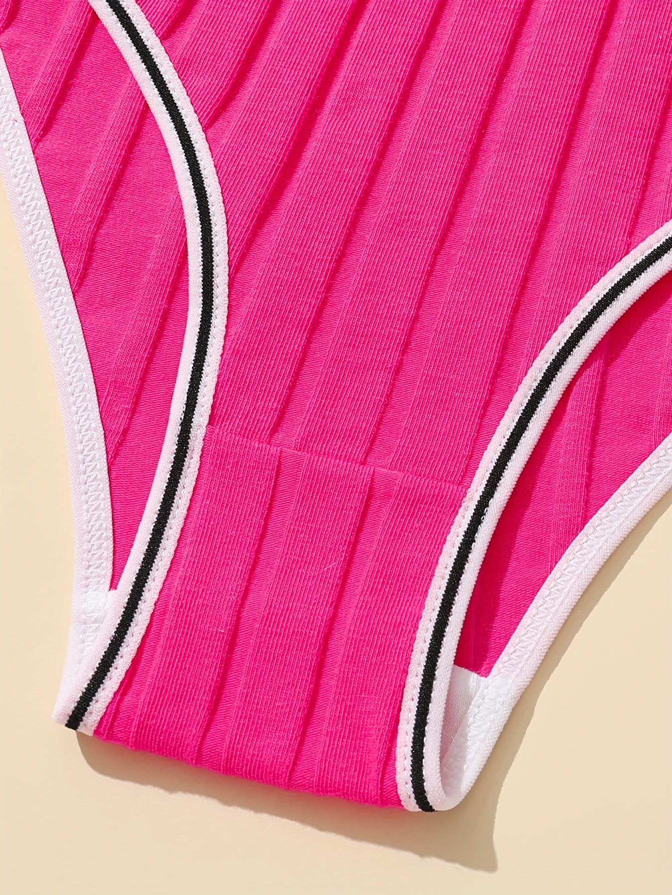 8pcs/Pack Women Thread Briefs Simple Soild Color Elastic Soild Color Breathable Ladies Panty