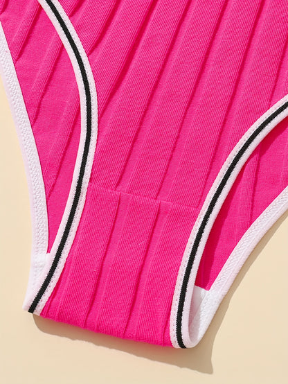 8pcs/Pack Women Thread Briefs Simple Soild Color Elastic Soild Color Breathable Ladies Panty