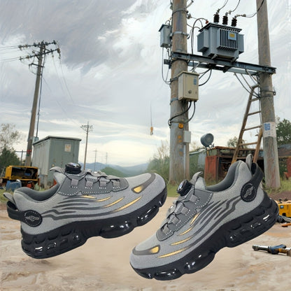 Men's Work & Safety Shoes - Steel Toe Protection & Non-Slip Sole