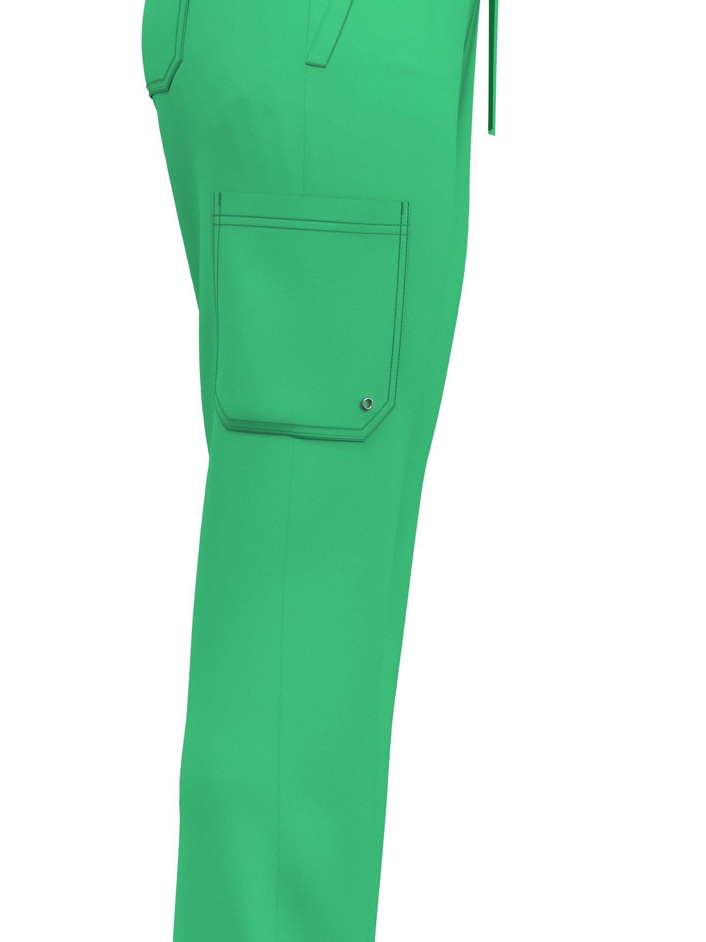 Scrub Pants for Women Jogger Pants with 5 Pockets Rib Waistaband Light Ultra Soft 4 Way Stretch 423