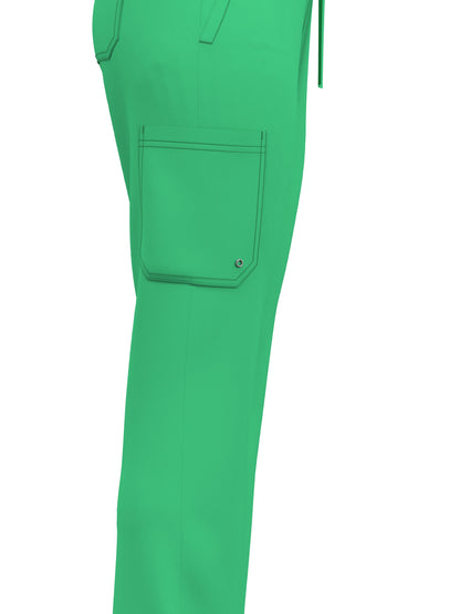Scrub Pants for Women Jogger Pants with 5 Pockets Rib Waistaband Light Ultra Soft 4 Way Stretch 423