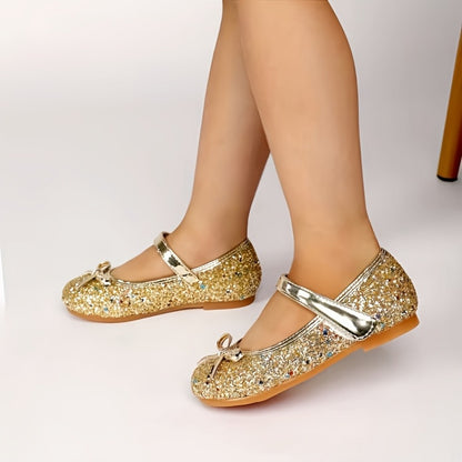 Girls Mary Jane Flats - Soft-Sole Ballet Shoes