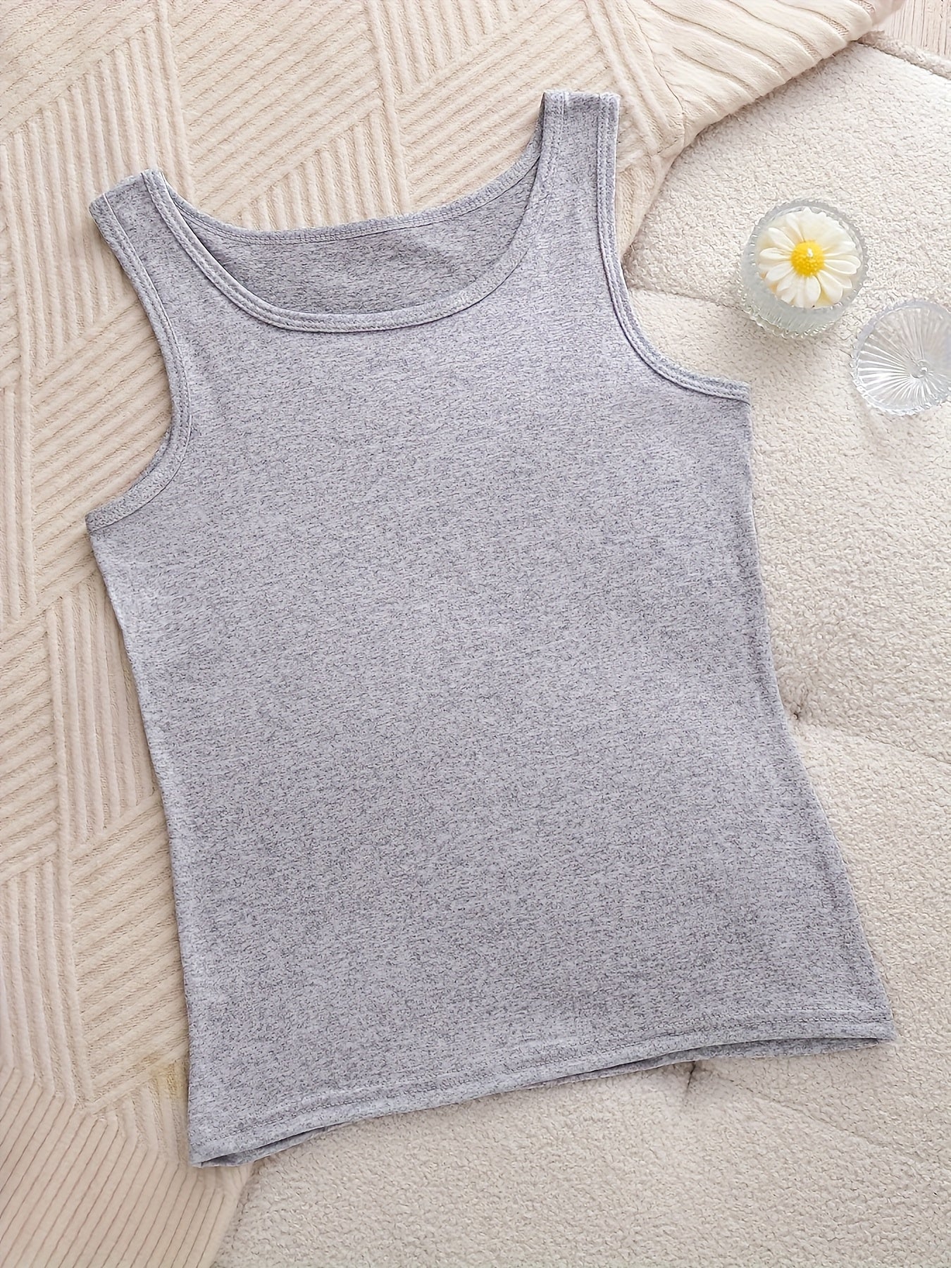 12pcs Women's Sleeveless Blouses & - Solid Color -Chic Sleeveless Shirts, Sleeveless Vest for Layering, Full Color Palette ( Neutrals to Tones) - Breathable Machine-Washable Casual Wear for Home & Outfits, Versatile