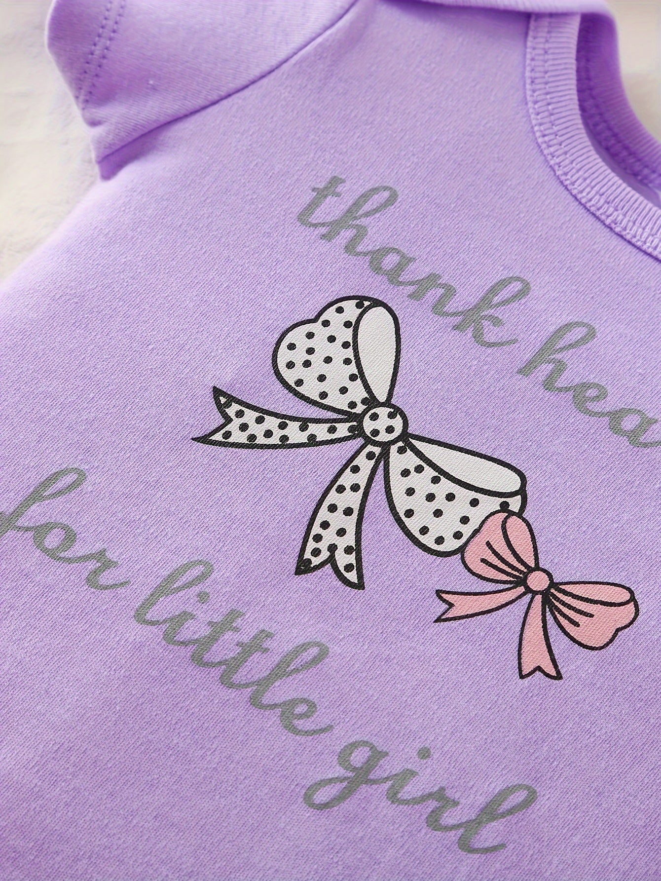 5pcs Set Baby Girl Cartoon Triangle Onesie Baby Girl Cute Crawling Suit, Perfect for Outdoor