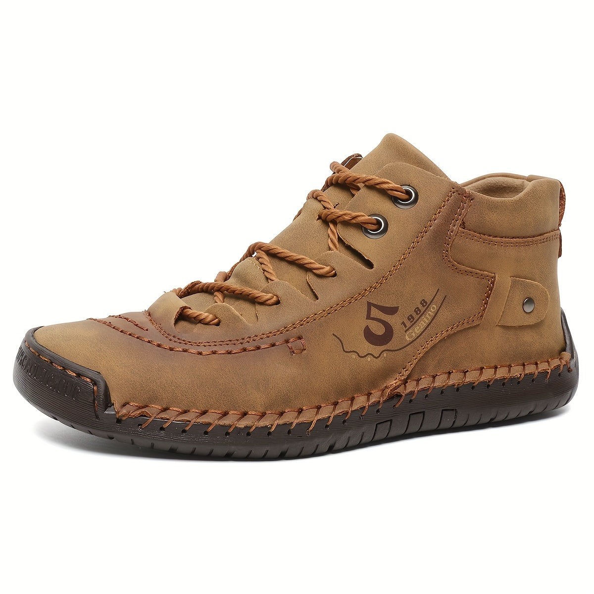 [Western Stylish Boots] Women's Mid-Century Vintage Ankle Boots, Western Style Stylish Lace-Up Boots, Outdoor Casual Women's Shoes, Women Shoes