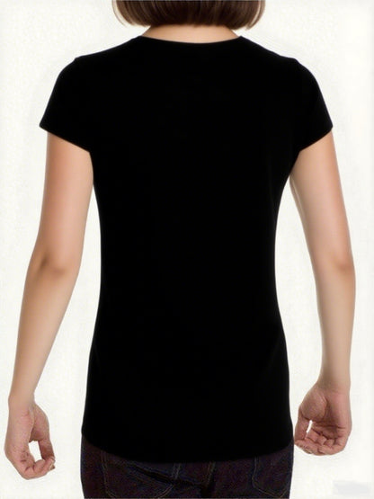 [Independence Day Custom]Custom Women'S T-Shirt - Summer Short Sleeve Tee With Personalized Image/Text Upload, Round Neck For Casual Wear, Party, Festival Gift For Family Friends, Solid Design Shirt, Durable Print Quality, 250 USA Anniversary Tee