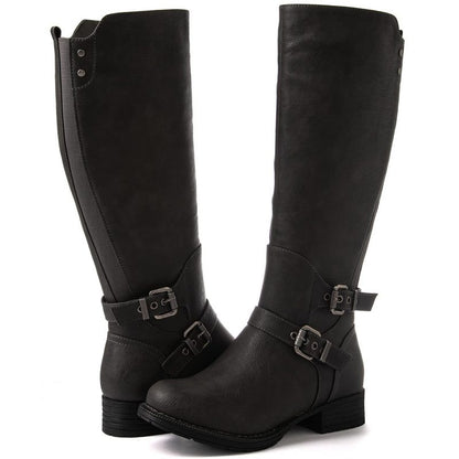 GLOBALWIN Women's Knee High Fashion Boots For Women