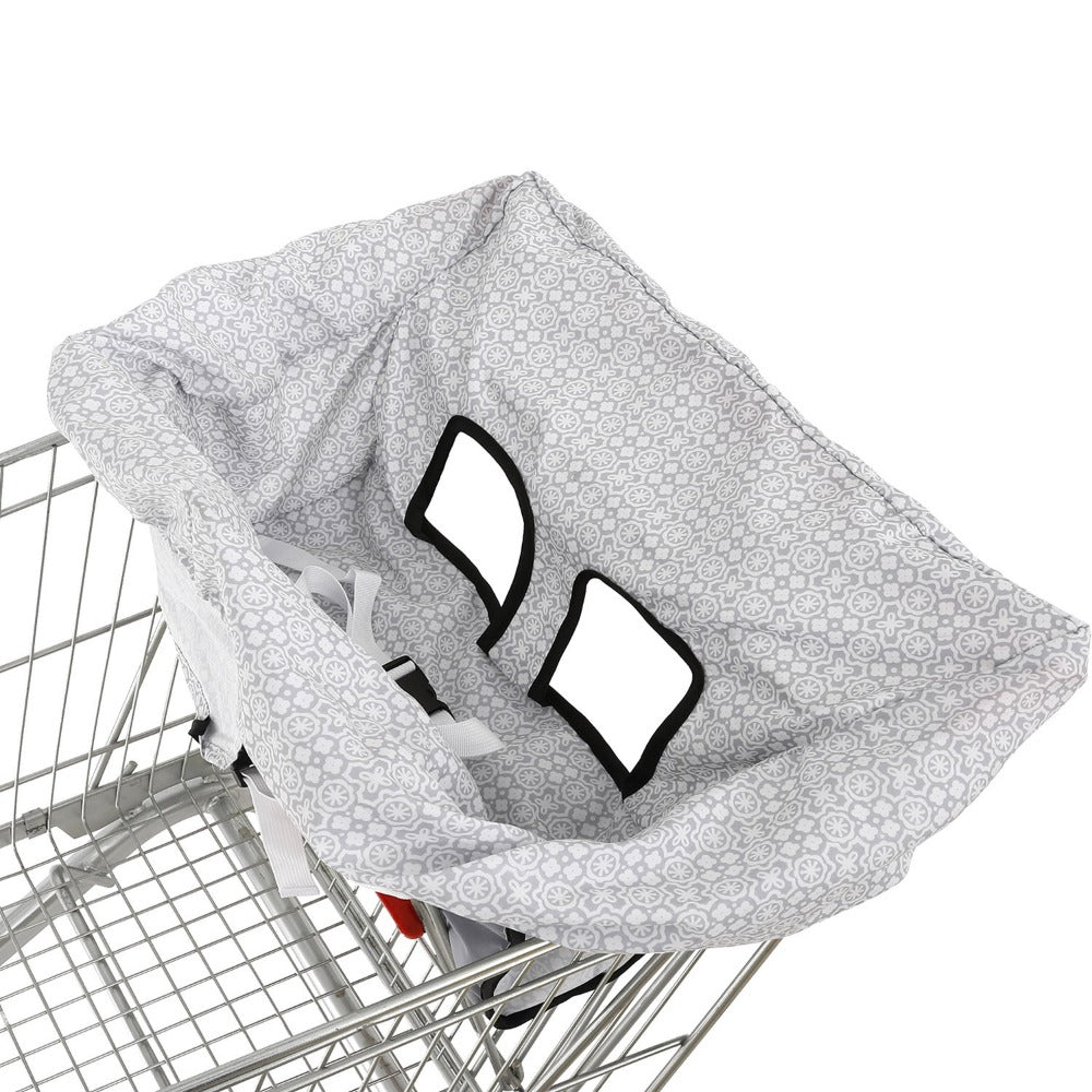 Baby Shopping Cart Seat Cover - Floral