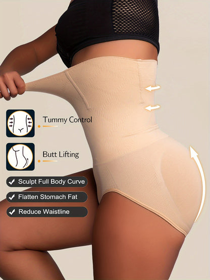 High-Waist Tummy Control Shapewear Panties for Women - Waist Trainer, Butt Lifter & Body Shaper Underwear