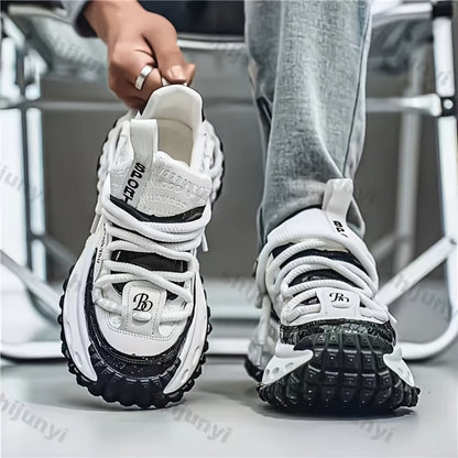 Men's Sneakers - Non-Slip Sole Platform Sole for Outdoor & Travel 515301