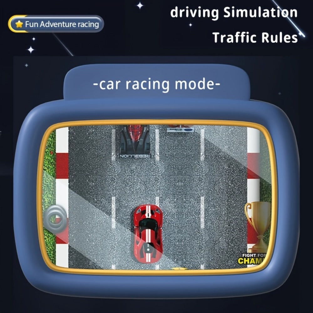 Kids Steering Wheel Toy - Electronic Driving Adventure Game