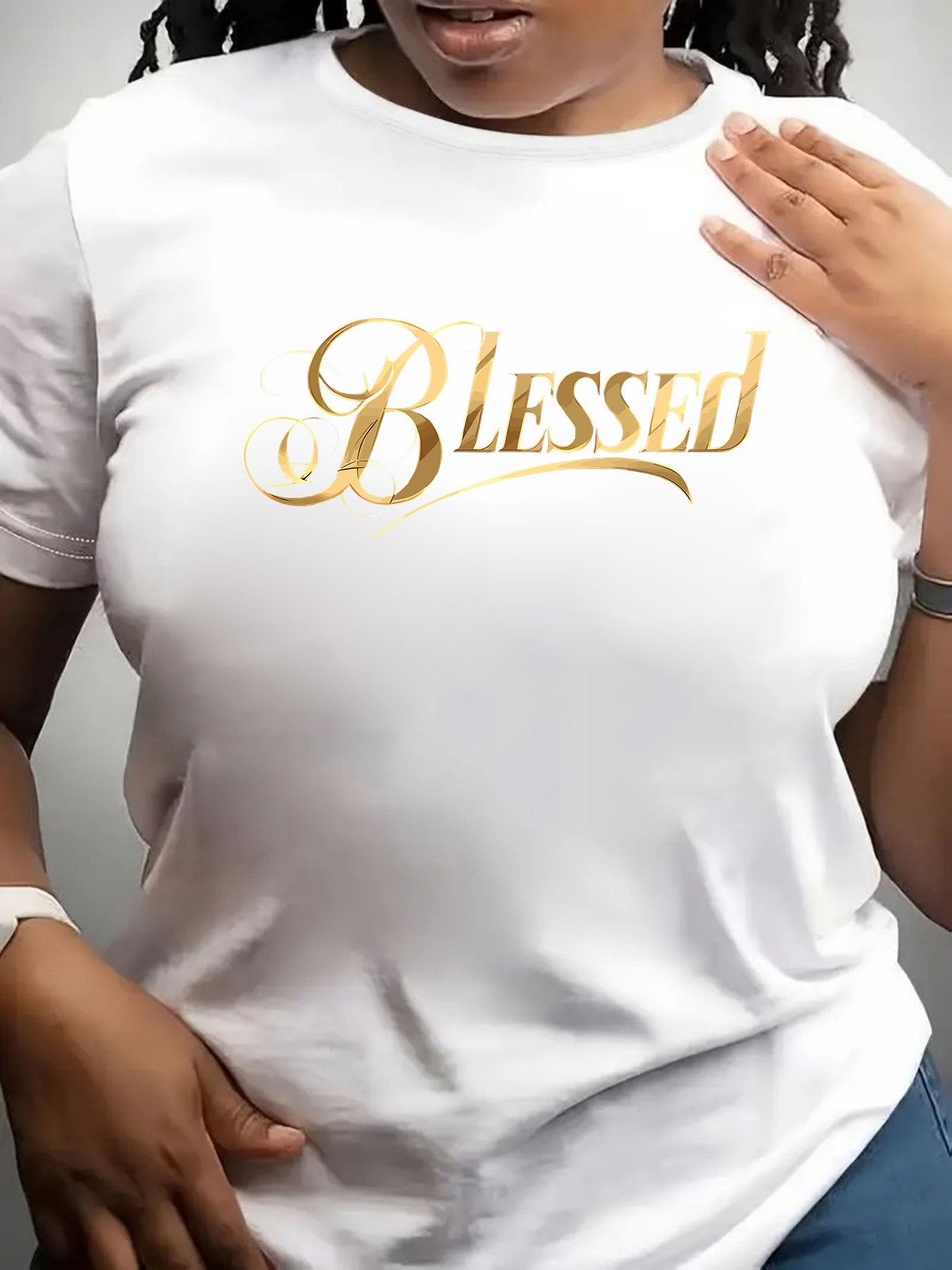Women's Fun Pattern Round Neck Short Sleeve T-shirt Light Luxury Simple Style Holiday Party Animal Letter Pattern Print Breathable Retro Casual Elegant Style Cartoon Letter Perfect Choice Round Neck Sweater Versatile Tops Everyday Comfort