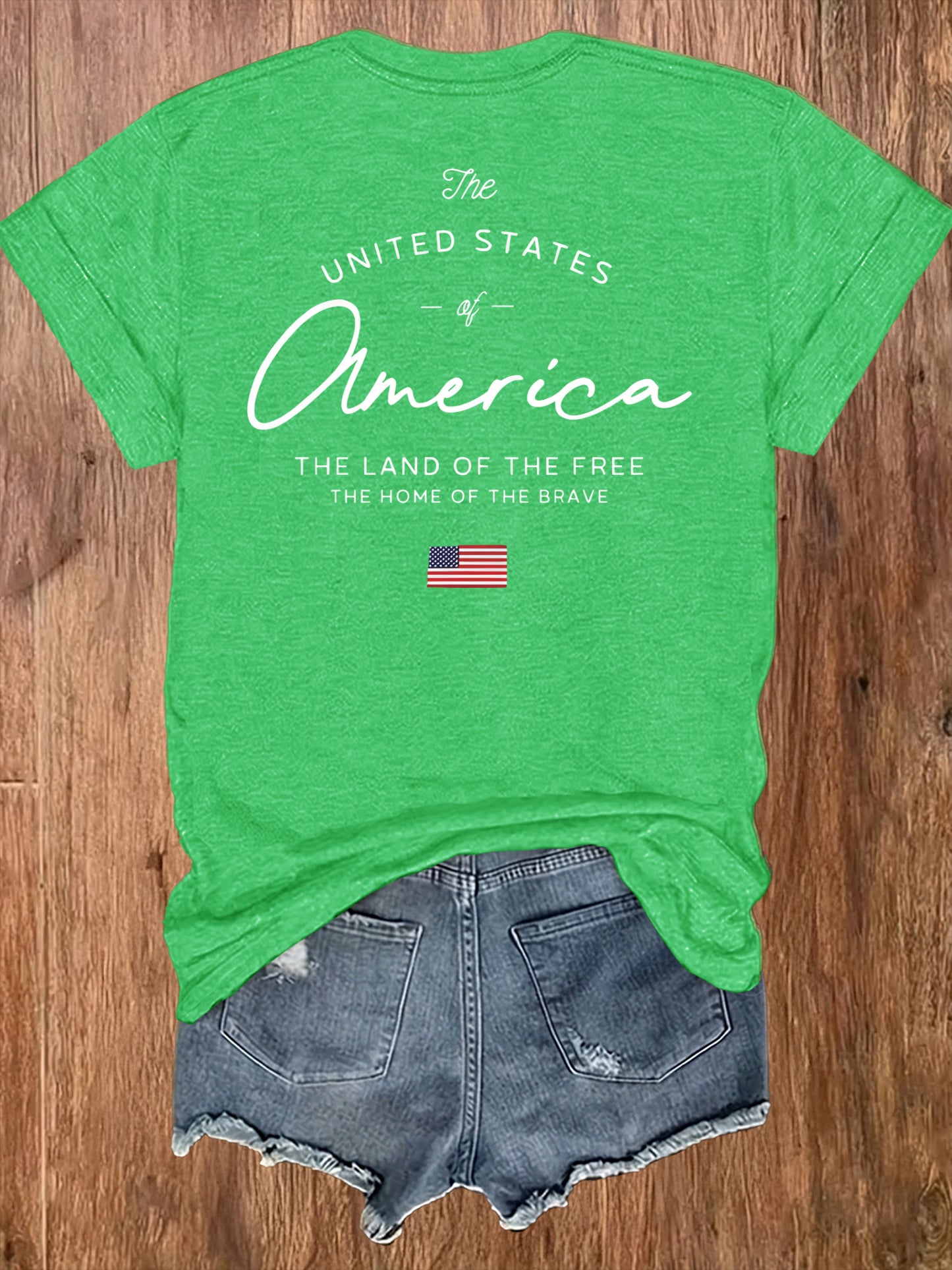 Women' US Flag T-Shirt with 1776 Design & American Symbols - Breathable Short Sleeve Top, Casual Streetwear Blouse-Compatible for - Wear Suitable for Fall Outfits, 4th of, Casual Attire, Machine Washable Non-