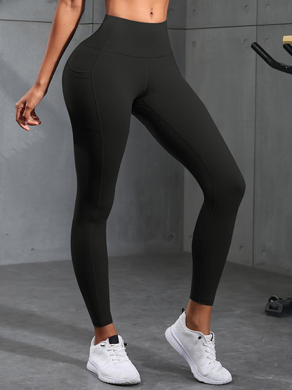 6pcs Leggings with Pockets for Women, High Waist Leggings