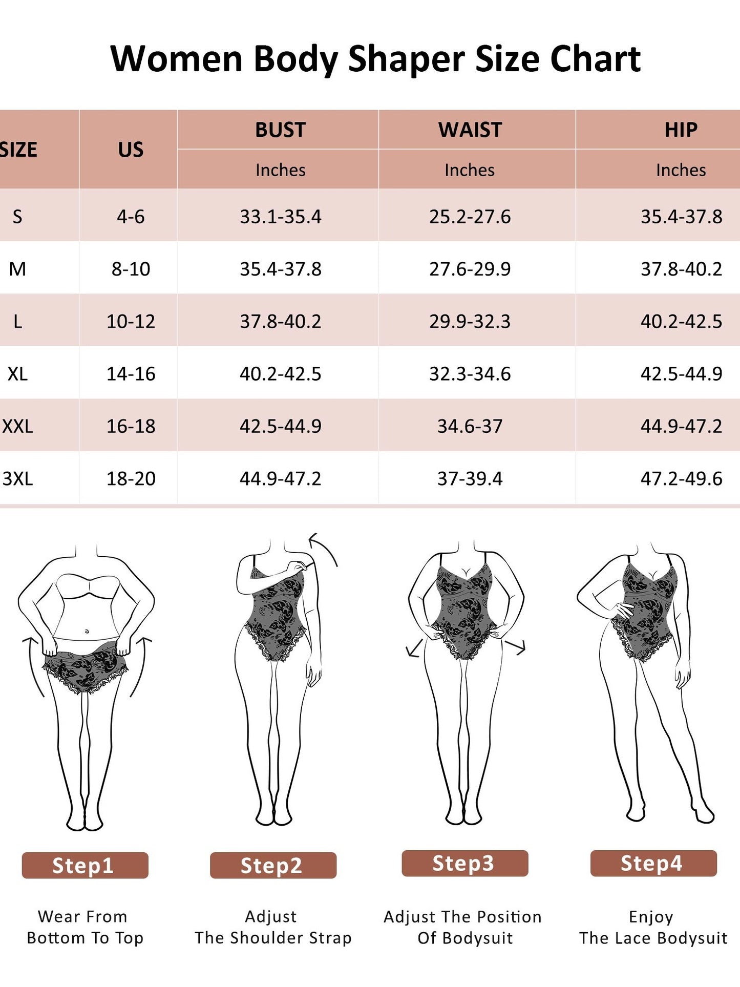 Bodysuit for Women Tummy Control Shapewear V-Neck Sleeveless Tops Backless Camisole Jumpsuit