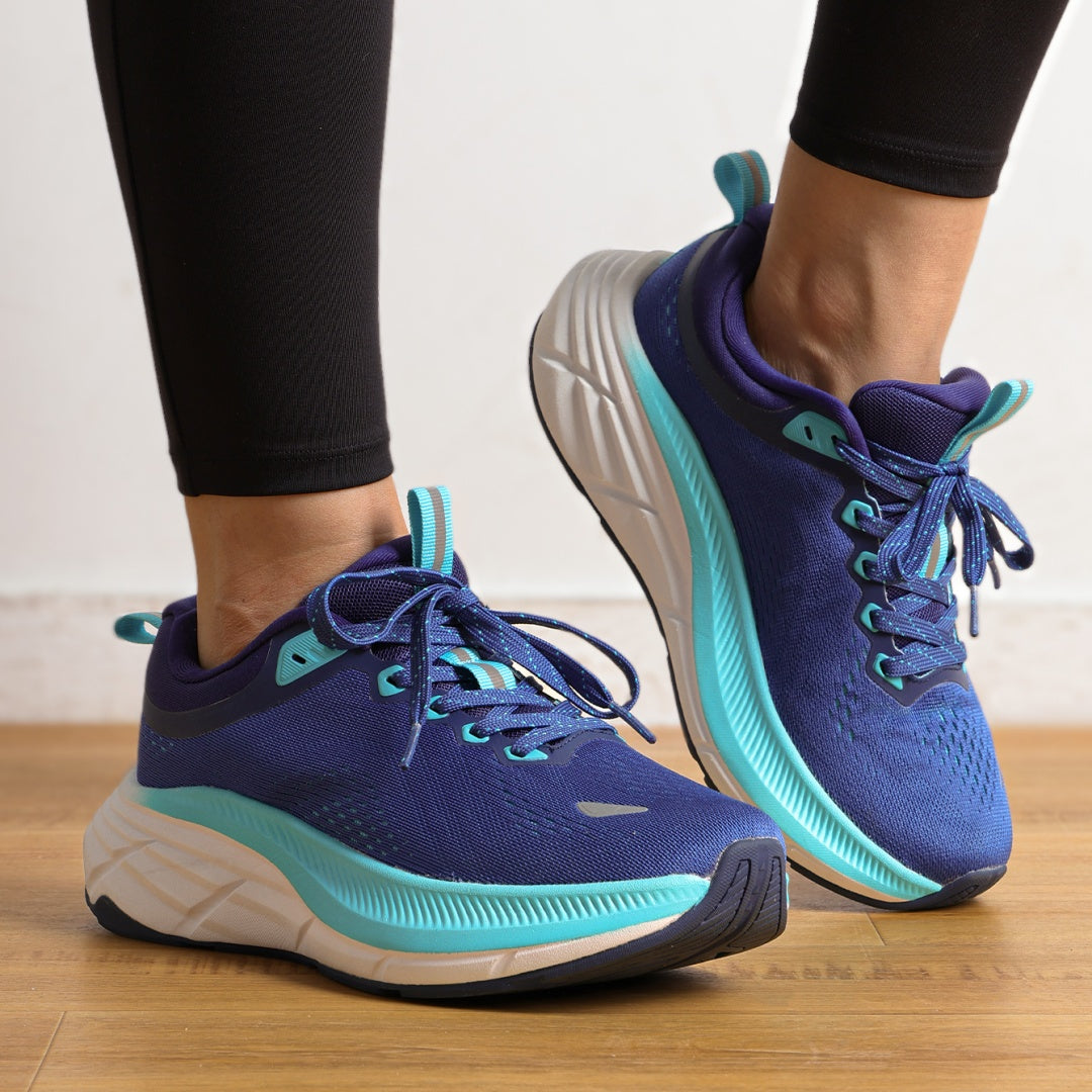 Women'S Walking Shoes Cushion Comfortable Running Tennis Shoes Non-Slip Workout Gym Sports Athletic Breathable Fashion Sneakers, Women Shoes