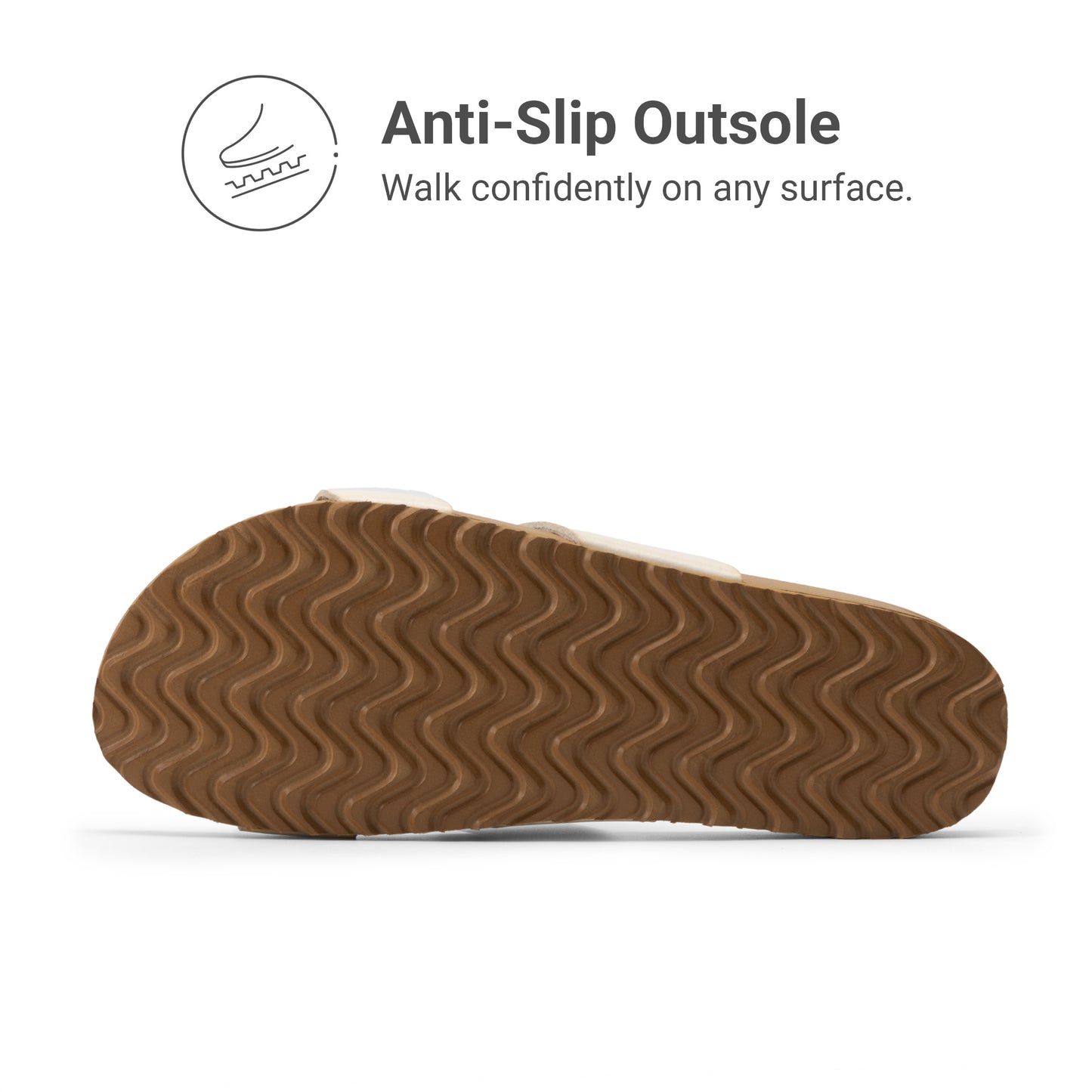 Women's Open Toe Slides Sandals Comfortable Support Footbed Two Strap Slip-on Fashion Casual Beach Vacation Lightweight Flat Sandals Summer for Women