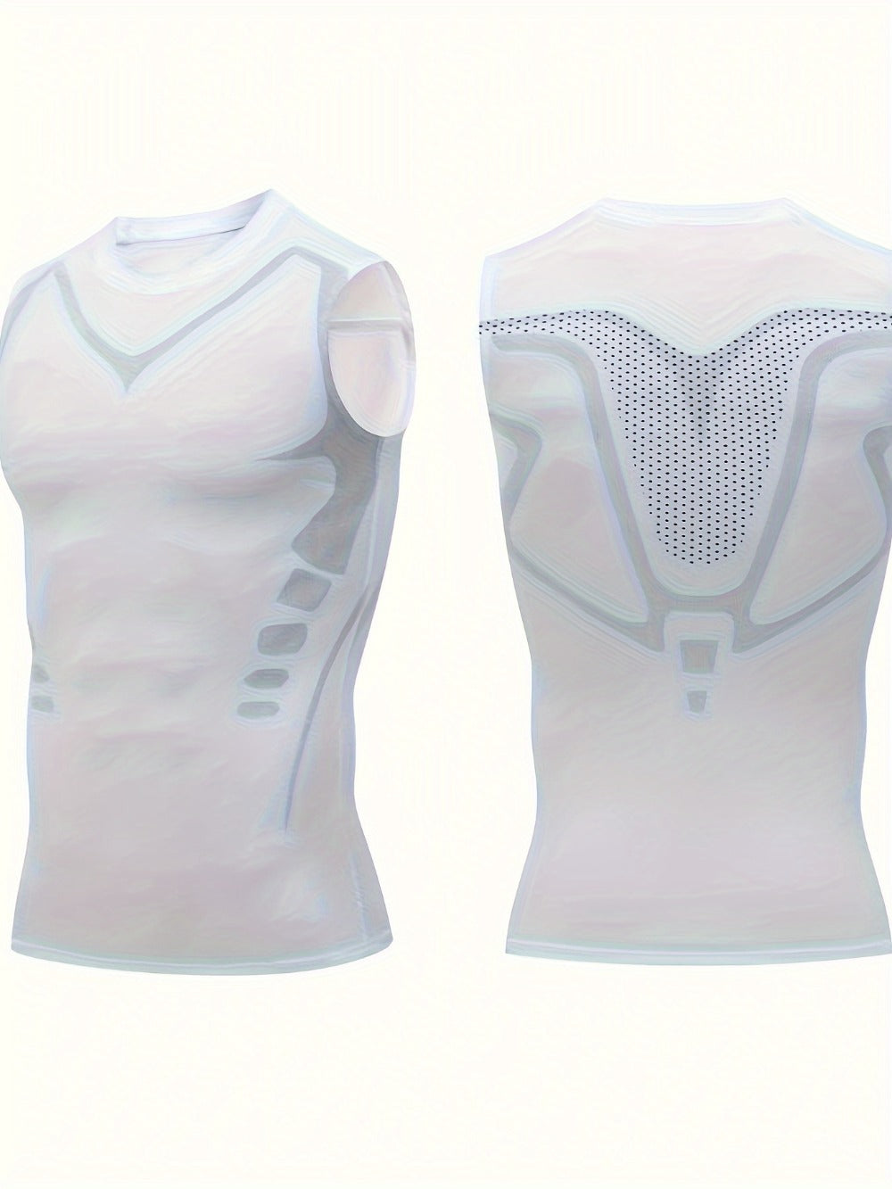 Men's Solid Color Tank Top - Sleeveless 016869