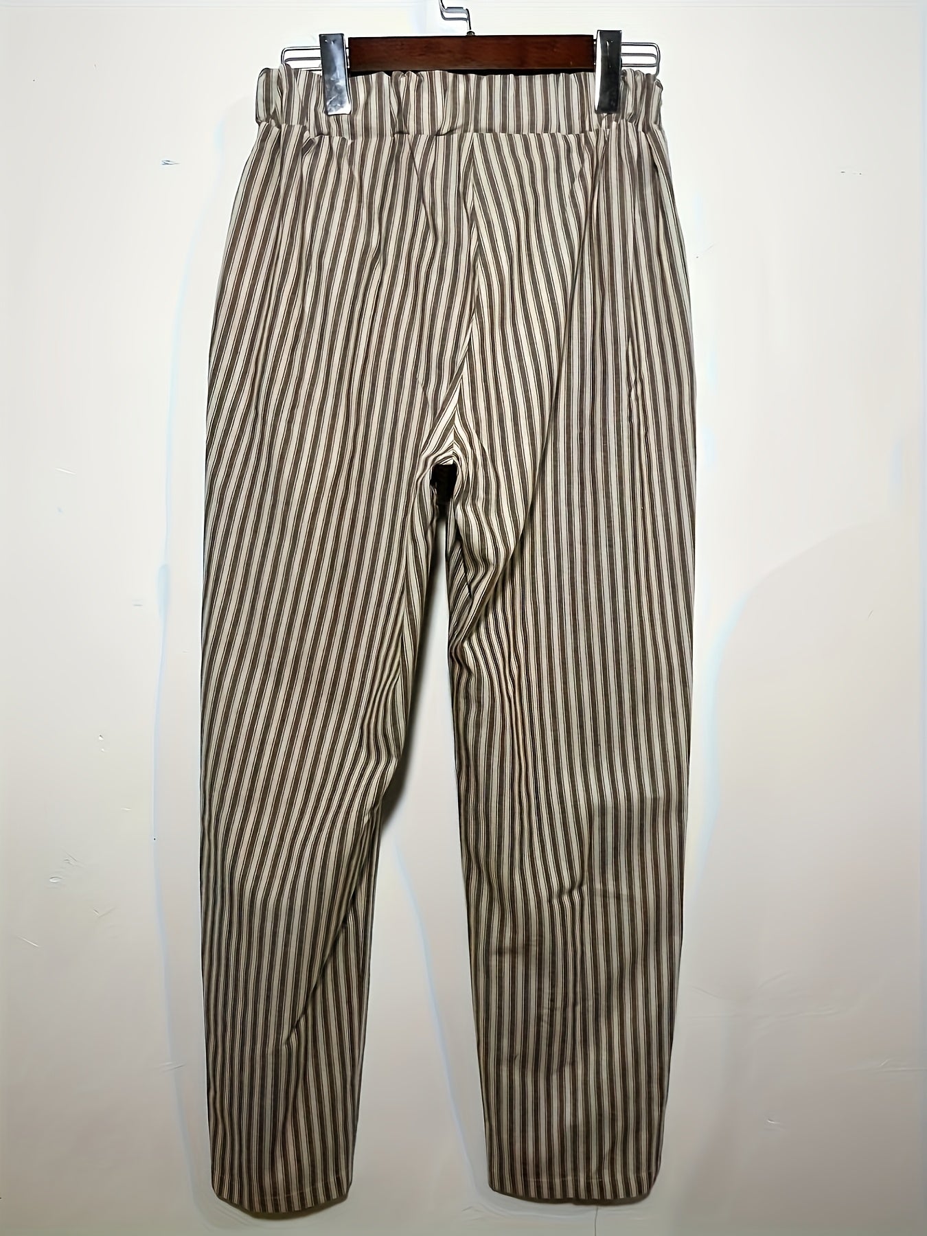 Two-Pack - Color Striped Casual Nine-Pants